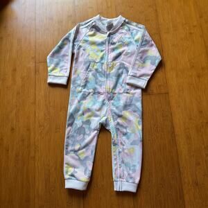 Adidas Track Suit Onesie Girls 24 months active sports